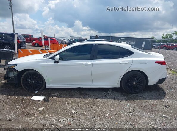 4T1DAACK7SU078638 2025 TOYOTA CAMRY White სალონის 360-გრადუსიანი ხედი