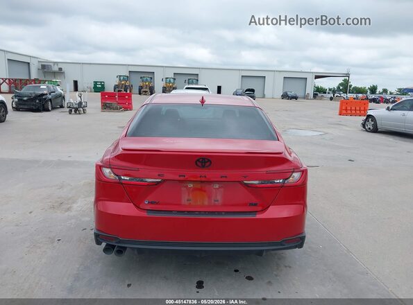 4T1DAACK7SU091972 2025 TOYOTA CAMRY Red 