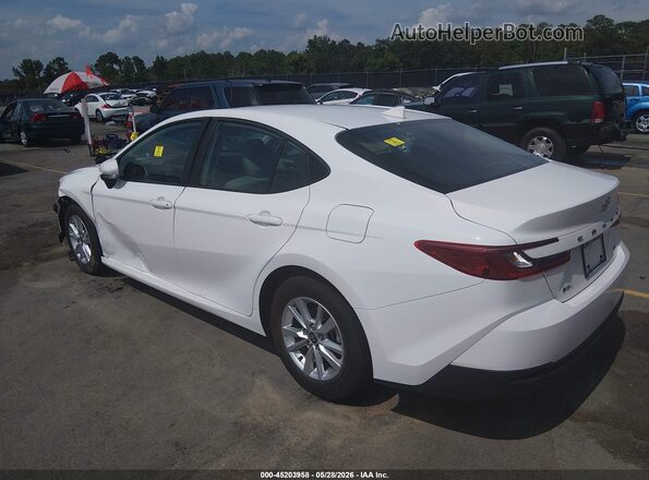4T1DAACK7SU099652 2025 TOYOTA CAMRY White Задня ліва чверть