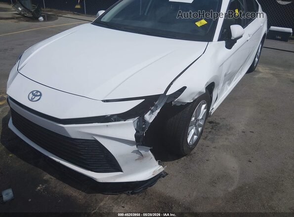 4T1DAACK7SU099652 2025 TOYOTA CAMRY White Вид спереду