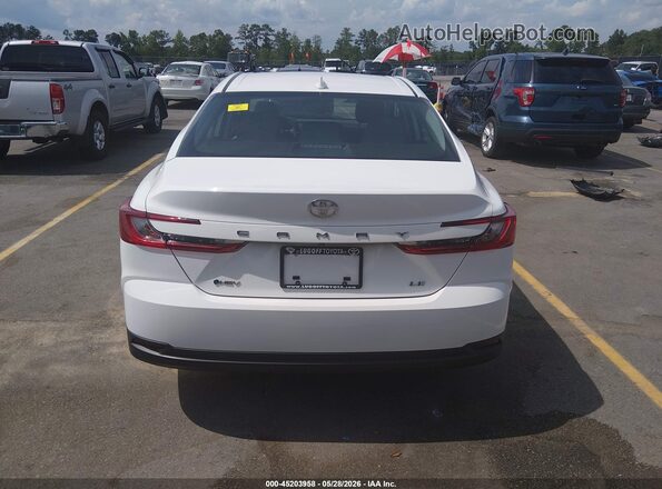 4T1DAACK7SU099652 2025 TOYOTA CAMRY White 