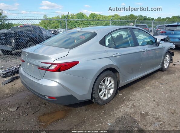 4T1DAACK7SU105675 2025 TOYOTA CAMRY Silver უკანა მარჯვენა