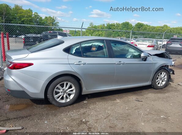 4T1DAACK7SU105675 2025 TOYOTA CAMRY Silver სალონის 360-გრადუსიანი ხედი