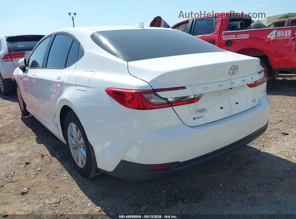 4T1DAACK7SU166329 2025 TOYOTA LE White Rear left