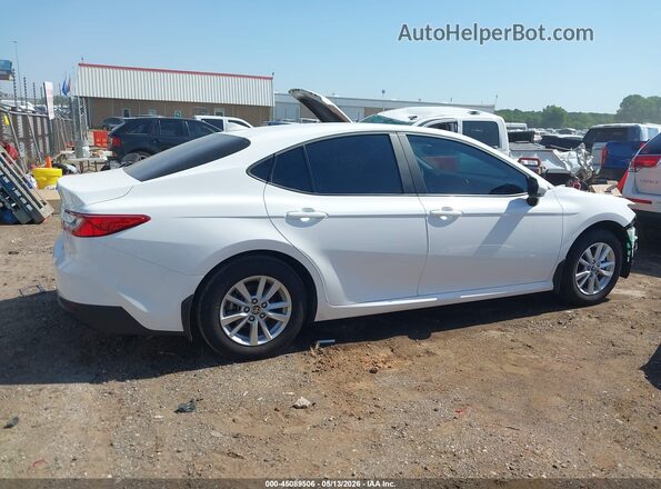 4T1DAACK7SU166329 2025 TOYOTA LE White 360 interior view