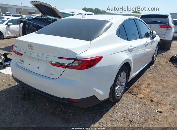 4T1DAACK7SU166329 2025 TOYOTA LE White Rear right