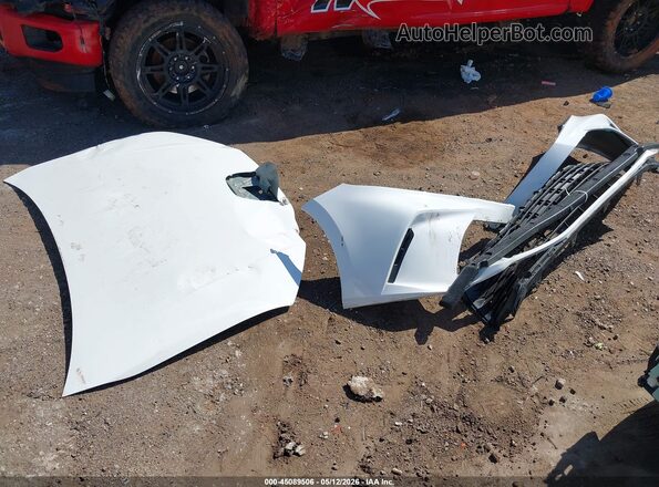 4T1DAACK7SU166329 2025 TOYOTA LE White Instrument cluster view