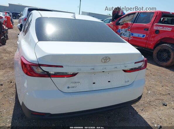 4T1DAACK7SU166329 2025 TOYOTA LE White 