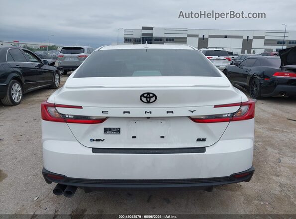 4T1DAACK7SU175614 2025 TOYOTA CAMRY White 