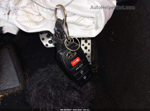 4T1DAACK7SU198987 2025 TOYOTA CAMRY Black Widok deski rozdzielczej