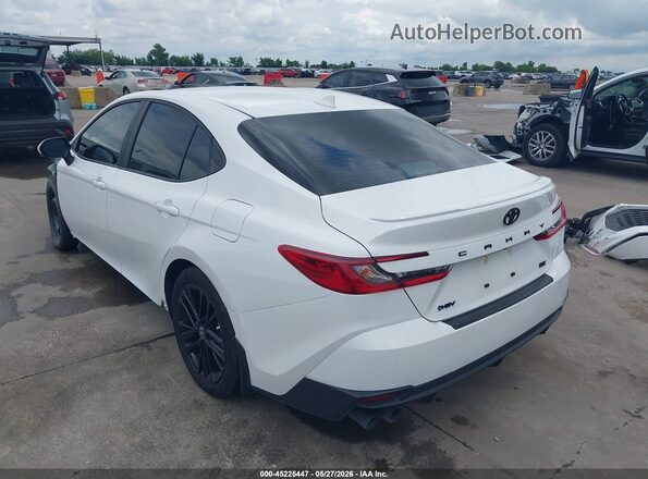 4T1DAACK7SU201483 2025 TOYOTA CAMRY White უკანა მარცხენა