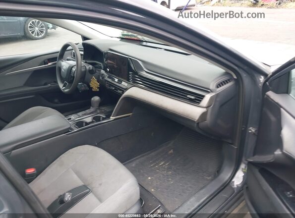4T1DAACK7SU205503 2025 TOYOTA CAMRY Gray Front interior view