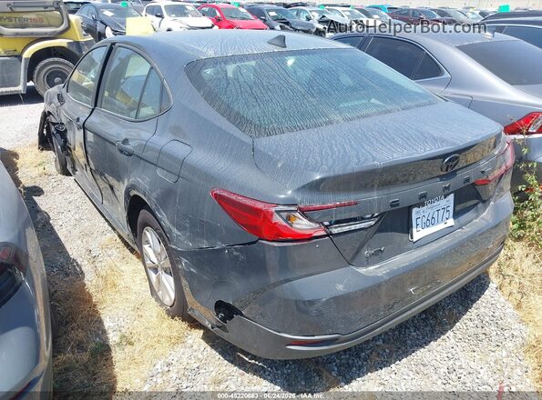 4T1DAACK7SU205503 2025 TOYOTA CAMRY Gray Rear left