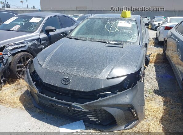 4T1DAACK7SU205503 2025 TOYOTA CAMRY Gray Rear interior view
