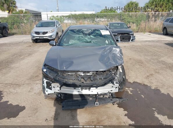 4T1DAACK7SU573017 2025 TOYOTA CAMRY Gray Rear interior view