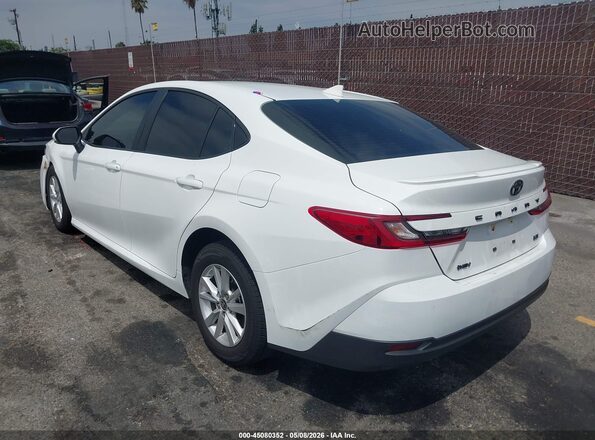 4T1DAACK7SU590156 2025 TOYOTA LE White 