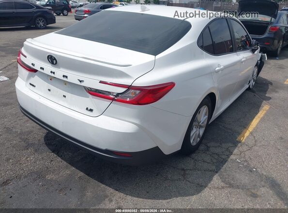4T1DAACK7SU590156 2025 TOYOTA LE White 