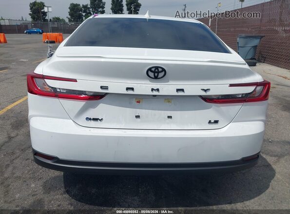4T1DAACK7SU590156 2025 TOYOTA LE White 