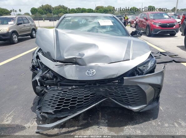 4T1DAACK7SU612365 2025 TOYOTA CAMRY Gray Vista del cuadro de instrumentos
