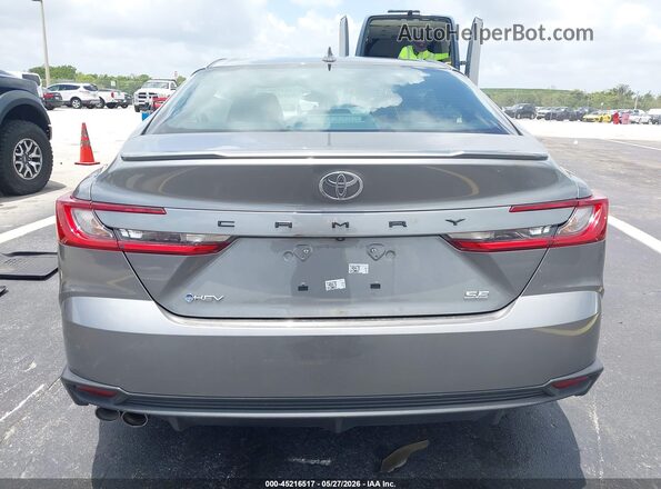 4T1DAACK7SU612365 2025 TOYOTA CAMRY Gray 