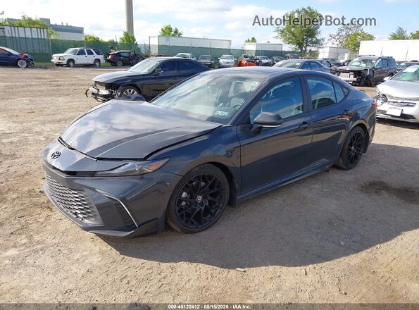 4T1DAACK7TU227681 2026 TOYOTA CAMRY Gray წინა მარცხენა ხედი სამი მეოთხედიდან