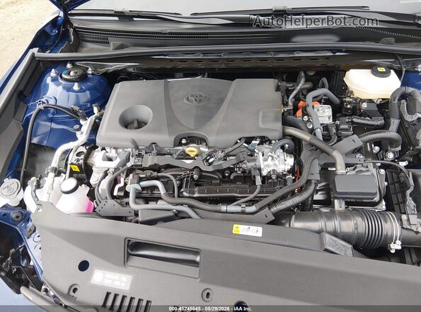 4T1DAACK7TU300404 2026 TOYOTA CAMRY Blue Вид ззаду