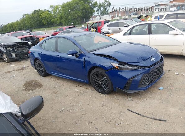4T1DAACK7TU300404 2026 TOYOTA CAMRY Blue Вид задньої частини салону