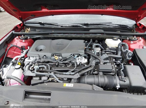 4T1DAACK8SU159454 2025 TOYOTA LE Red Vista trasera