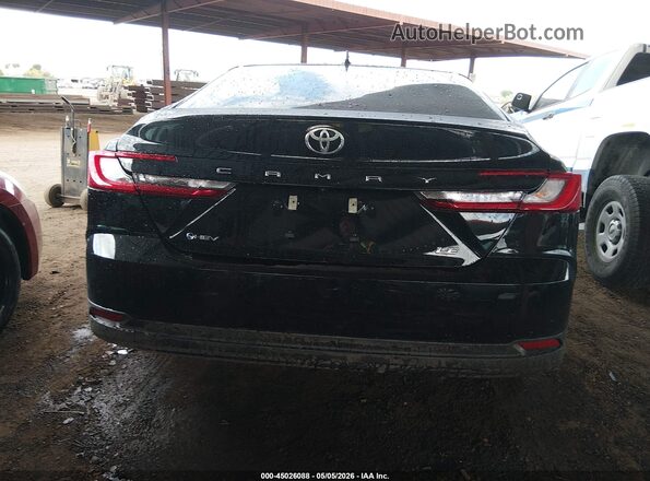 4T1DAACK8SU509486 2025 TOYOTA LE Black 