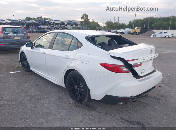 4T1DAACK8SU625450 2025 TOYOTA CAMRY White უკანა მარცხენა