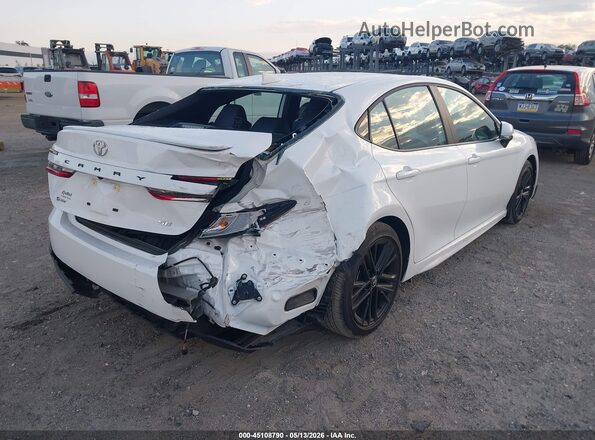 4T1DAACK8SU625450 2025 TOYOTA CAMRY White უკანა მარჯვენა