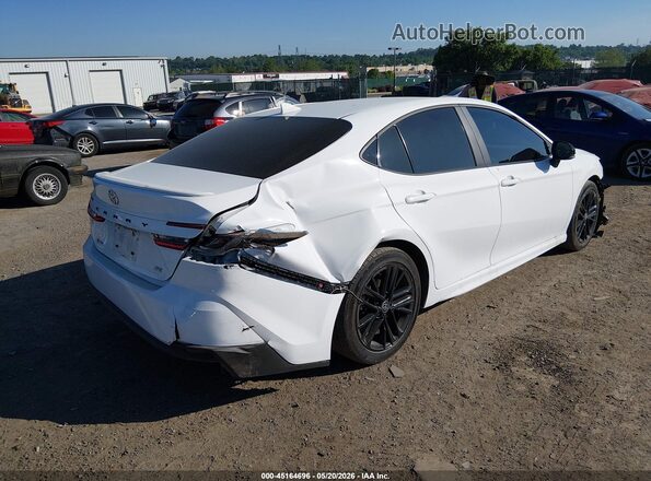4T1DAACK8SU640269 2025 TOYOTA CAMRY White 