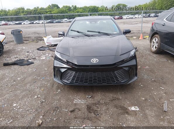 4T1DAACK8TU304784 2026 TOYOTA CAMRY Black Widok zestawu wskaźników