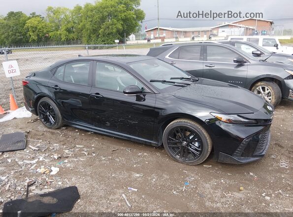 4T1DAACK8TU304784 2026 TOYOTA CAMRY Black Widok wnętrza z tyłu