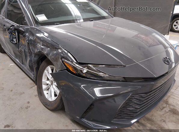 4T1DAACK8TU721399 2026 TOYOTA CAMRY Gray Вид спереду