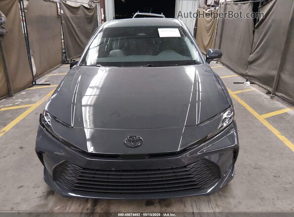 4T1DAACK8TU721399 2026 TOYOTA CAMRY Gray Вид щитка приладів
