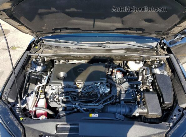 4T1DAACK9SU002841 2025 TOYOTA CAMRY Black Widok wnętrza z tyłu