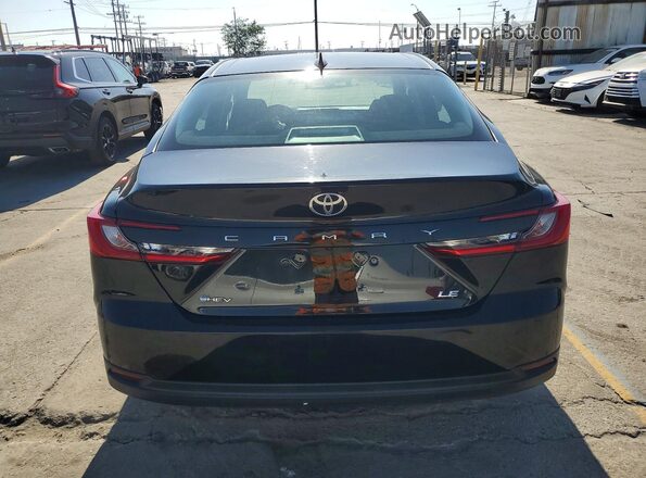 4T1DAACK9SU002841 2025 TOYOTA CAMRY Black Widok z tyłu