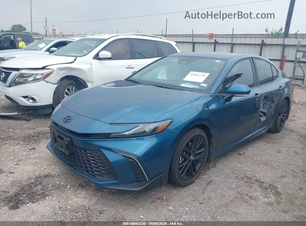 4T1DAACK9SU007084 2025 TOYOTA CAMRY Green Vista tres cuartos delantera izquierda