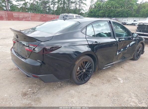 4T1DAACK9SU034057 2025 TOYOTA CAMRY Black Trasero derecho