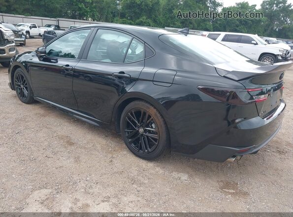 4T1DAACK9SU034057 2025 TOYOTA CAMRY Black Trasero izquierdo