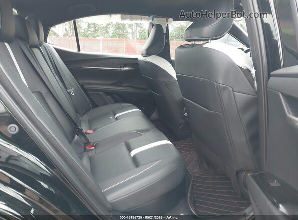 4T1DAACK9SU034057 2025 TOYOTA CAMRY Black Vista de la etiqueta del VIN
