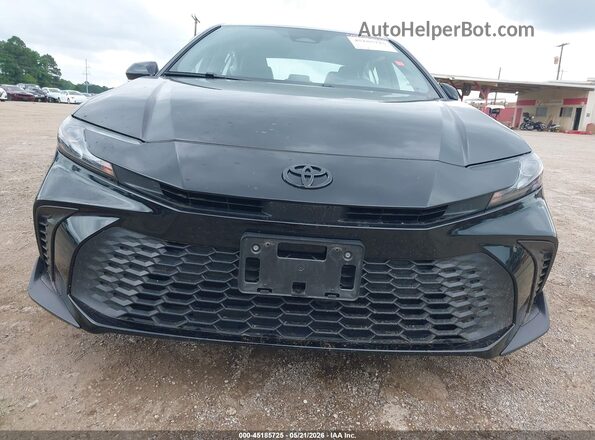 4T1DAACK9SU034057 2025 TOYOTA CAMRY Black Vista del cuadro de instrumentos