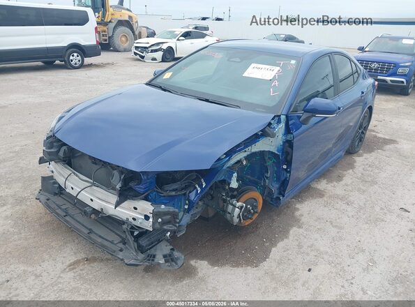 4T1DAACK9SU035192 2025 TOYOTA CAMRY Blue Front left
