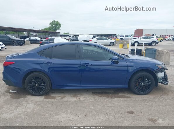 4T1DAACK9SU035192 2025 TOYOTA CAMRY Blue 360 interior view
