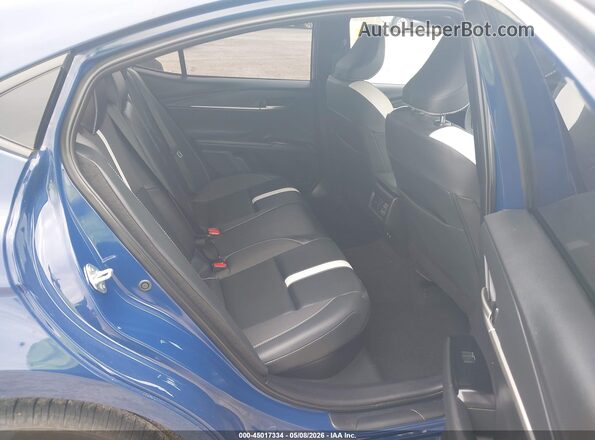 4T1DAACK9SU035192 2025 TOYOTA CAMRY Blue VIN sticker view