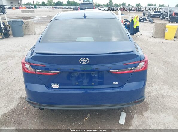 4T1DAACK9SU035192 2025 TOYOTA CAMRY Blue 