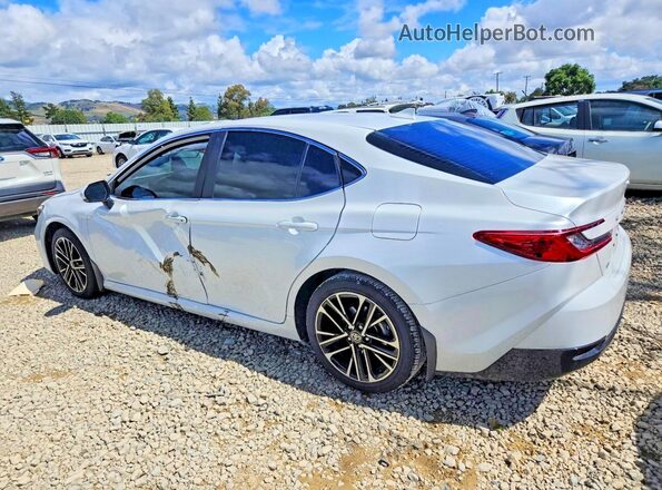 4T1DAACK9SU054924 2025 TOYOTA CAMRY Белый Задняя левая четверть