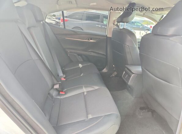 4T1DAACK9SU054924 2025 TOYOTA CAMRY Белый Вид задних сидений