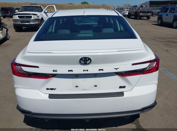 4T1DAACK9SU091486 2025 TOYOTA CAMRY White 